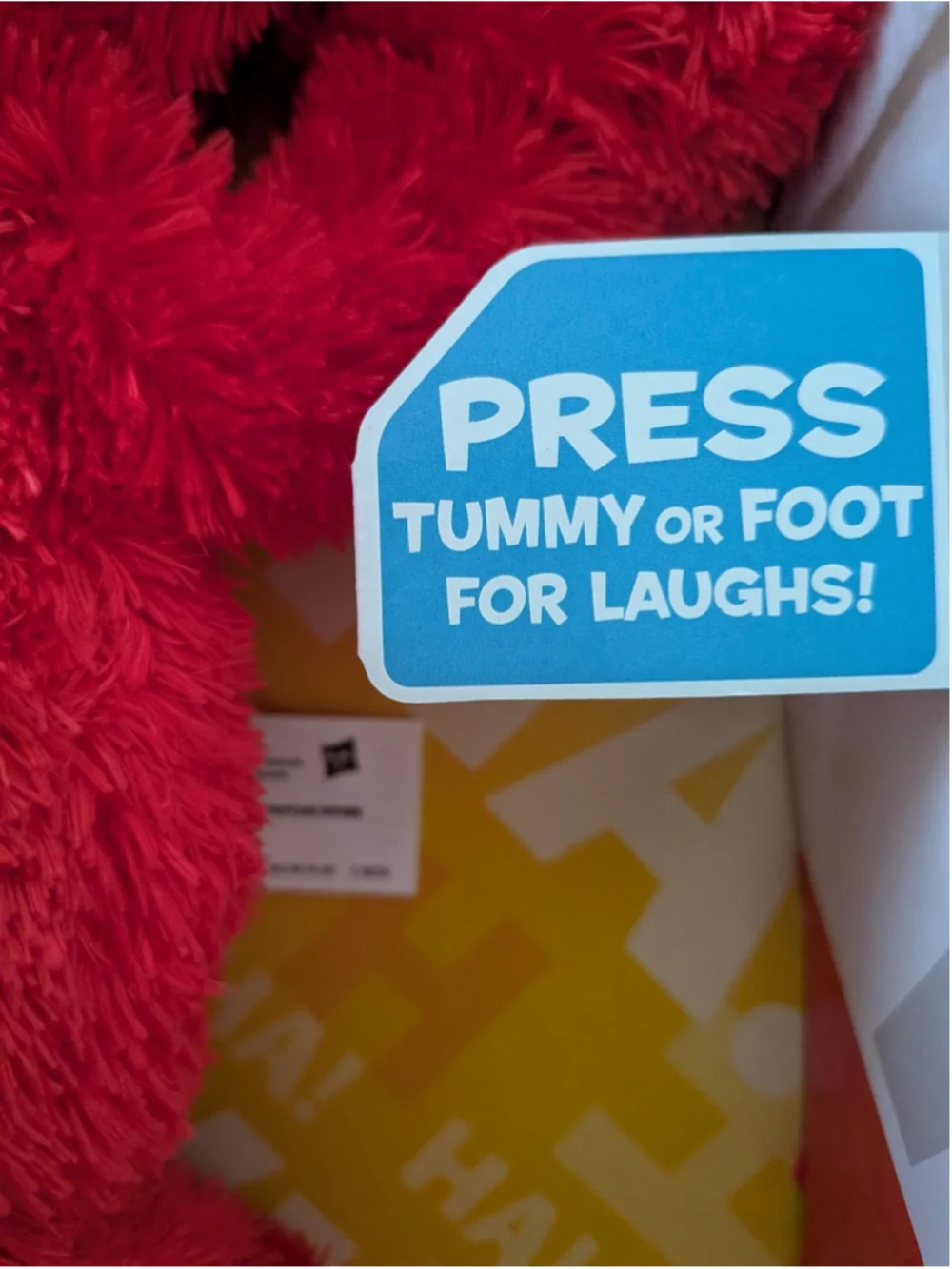 NEW Tickle Me Elmo Plush Laughing Toy 2016 Playskool Friends Sesame Street